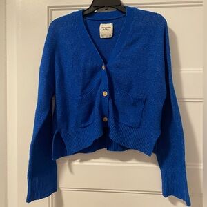 Abercrombie & Fitch Royal Blue Women's Cardigan